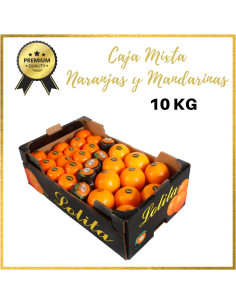 Caja Mixta de Naranjas y Mandarinas Premium 10 KG