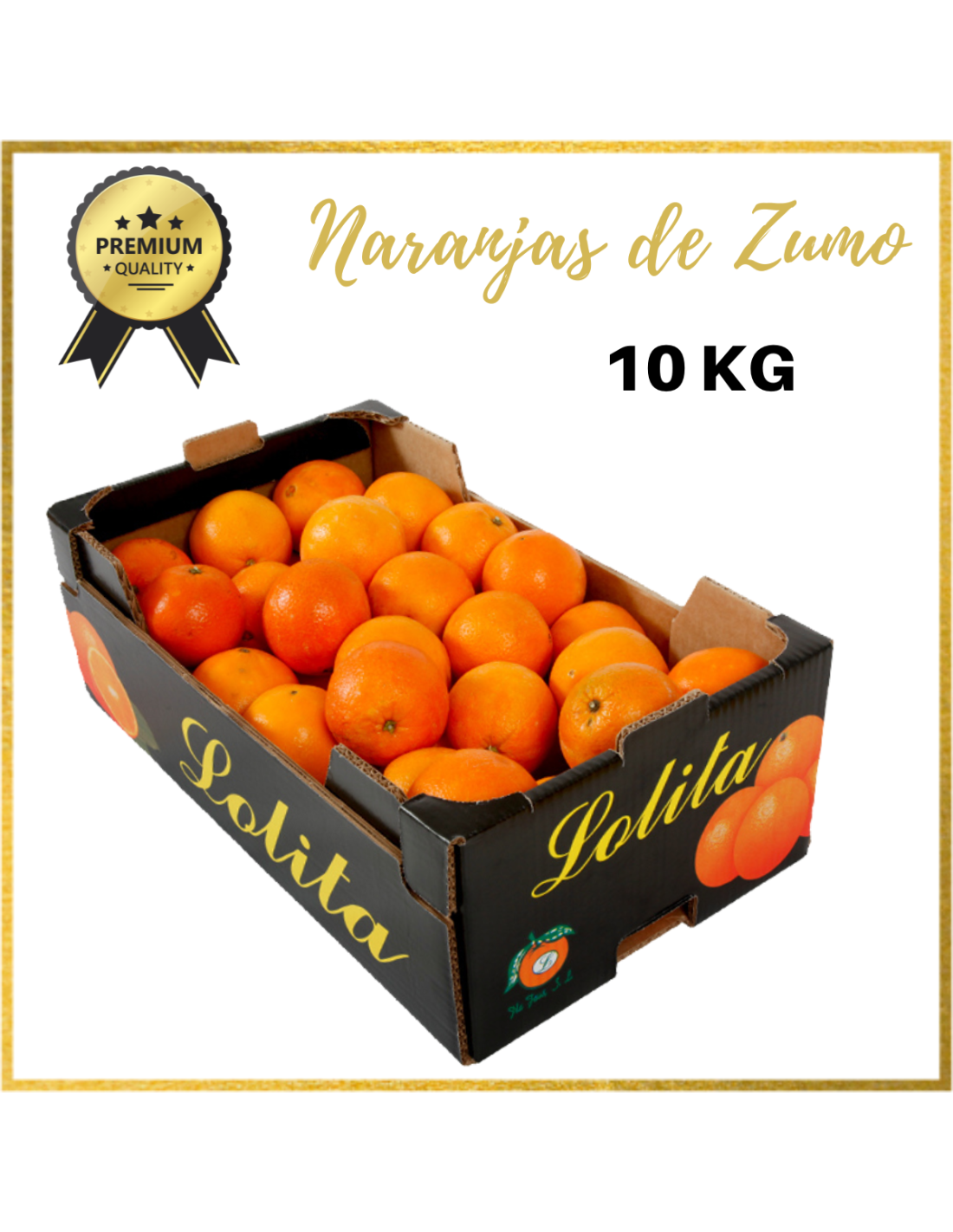 Naranjas Lolita de Zumo Premium Caja 10kg ¡Envío Gratis 24h!